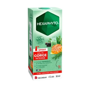 Hexaphyto Spray Mal De Gorge Intense Fl/30ml