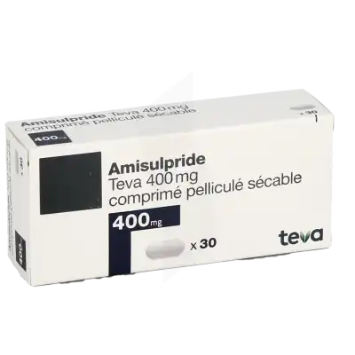 Amisulpride Teva 400 Mg, Comprimé Pelliculé Sécable à TOULOUSE