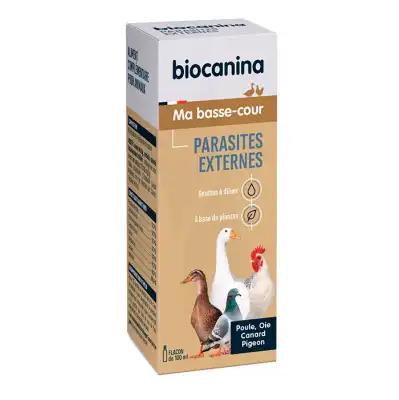 Biocanina Ma Basse-cour Solution Buvable En Gouttes Parasites Externes Fl/30ml à Ménilles