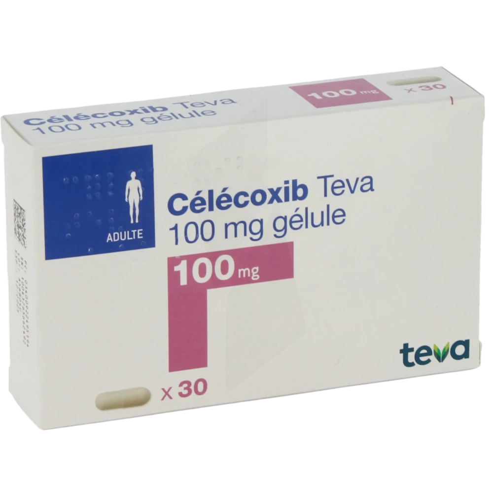 Celecoxib Teva 100 Mg, Gélule