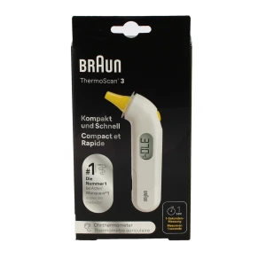Braun Thermoscan 3 Thermomètre Auriculaire électronique Irt3030