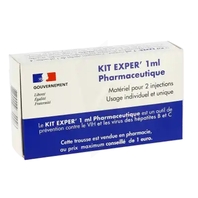 Kit Exper' Kit PrÉvention Et HygiÈne 1ml B/2 à Saint-Gervais-la-Forêt