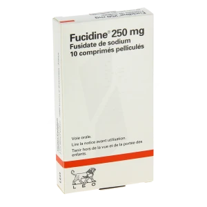 Fucidine 250 Mg, Comprimé Pelliculé