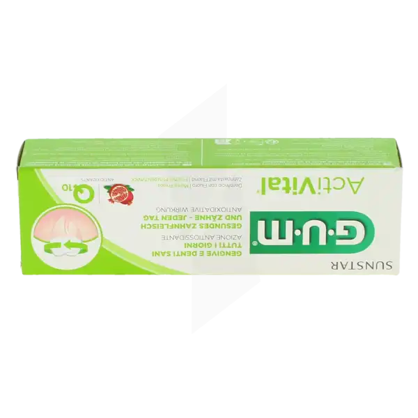 Gum Activital Gel Dentifrice Prévention T/75ml