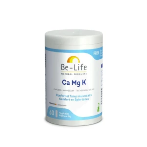 Be-life Ca Mg K Gélules B/60