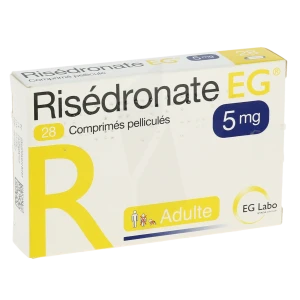 Risedronate Eg 5 Mg, Comprimé Pelliculé
