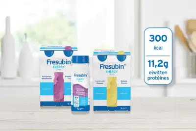 Fresubin Energy Drink Nutriment Hypercalorique Fraise 4bouteilles/200ml à VANS (LES)