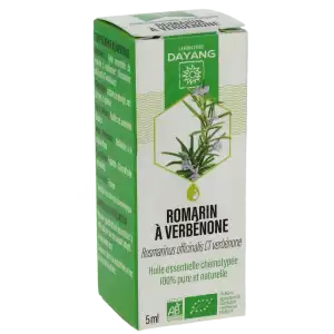 Dayang Huile Essentielle Romarin à Verbénone Bio 5ml à CHAMBÉRY