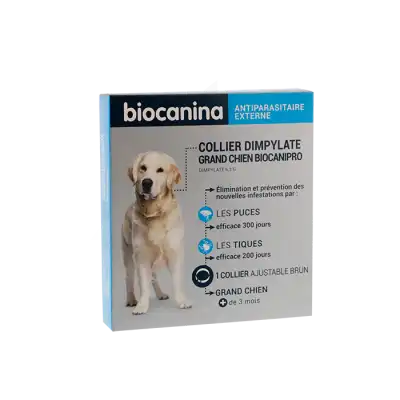 Collier Dimpylate Grand Chien Biocanipro, Collier Médicamenteux à Marseille