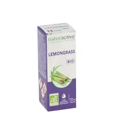 Naturactive Lemon Grass Huile Essentielle Bio (10ml) à Evry