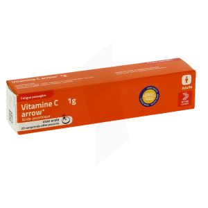 Vitamine C Arrow 1 G, Comprimé Effervescent
