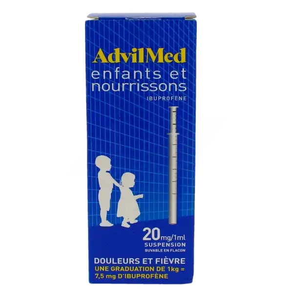 Advilmed Enfants Et Nourrissons 20 Mg/1 Ml, Suspension Buvable En Flacon