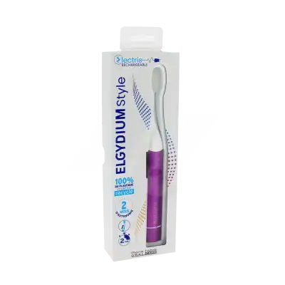 Elgydium Style Brosse Dents électrique Raisin Petillant à BOURG-SAINT-MAURICE