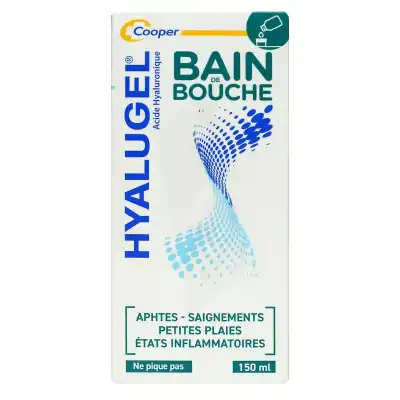 HYALUGEL Bain bouche aphtes lésions buccales Fl/150ml