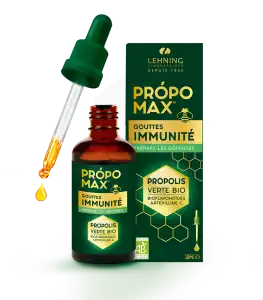 Lehning Propomax Immunité Propolis Verte Bio Extrait Fl/30ml à SEYNE-SUR-MER (LA)