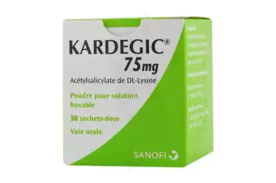 Kardegic 75 Mg, Poudre Pour Solution Buvable En Sachet-dose à AUBEVOYE