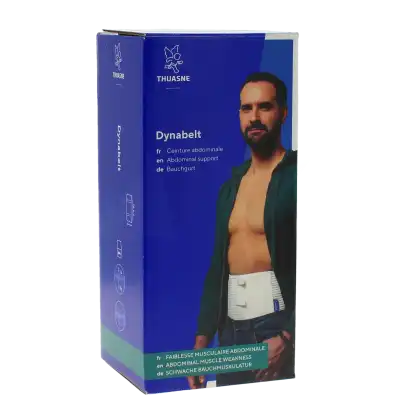 Thuasne Dynabelt Ceinture Abdominale Blanc Hauteur 16 Cm Taille 5 à GRENOBLE