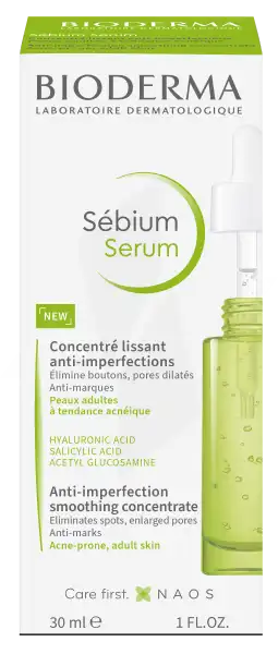 Bioderma Sébium Sérum Anti Imperfection Anti-âge Femme Adulte 3ml