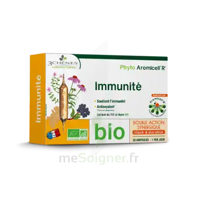 Phyto Aromicell'r Immunité Solution Buvable Bio 30 Ampoules /10ml à Colomiers