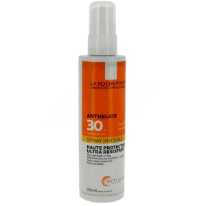La Roche Posay Anthelios Crème Solaire En Invisible Corps Spf30 Avec Parfum Spray/200ml