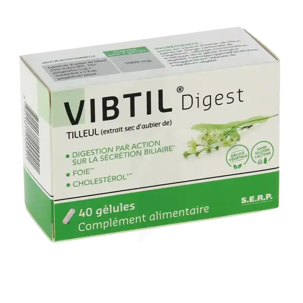 Vibtil Digest Tilleul Gél B/40