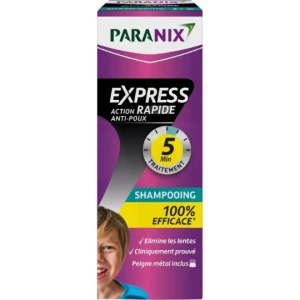 Paranix Express 5min Shampooing Antipoux Fl/200ml+peigne