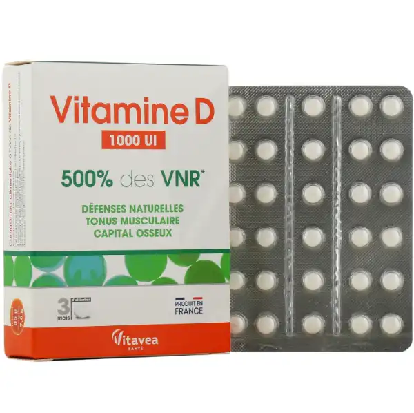 Vitavea Vitamine D 1000 Ui Comprimés B/90