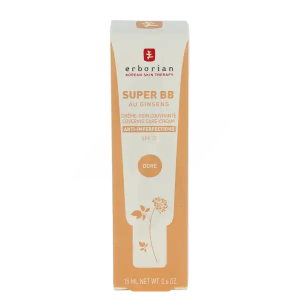 Erborian Super Bb Crème Doré T/15ml