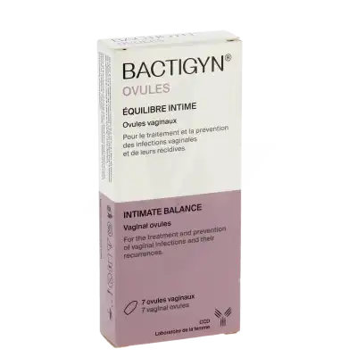 Bactigyn Equilibre Intime Ovules B/7