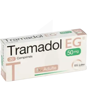 Tramadol Eg 50 Mg, Comprimé à Abbeville