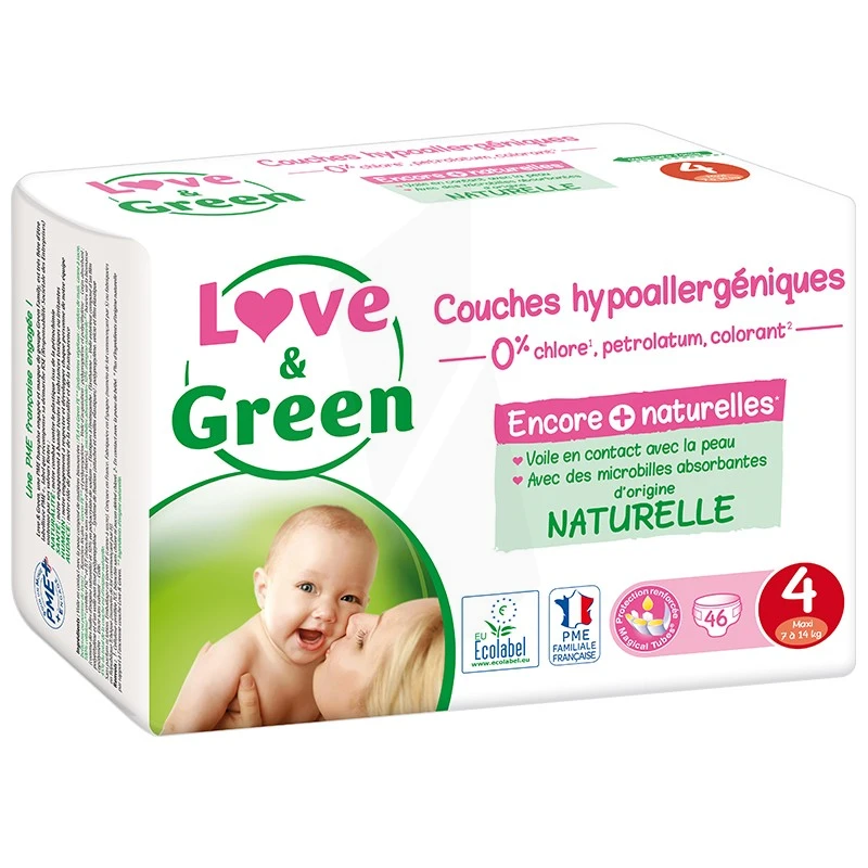 Acheter Love & green couches hypoallergeniques taille 3 paquet de