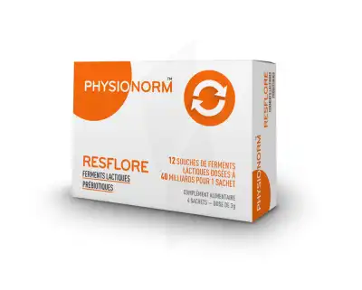 Immubio Physionorm Resflore Poudre 4 Sachets/3g à RUMILLY