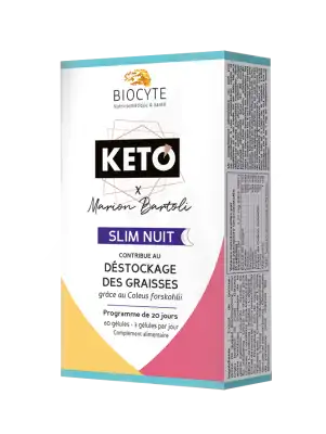 Biocyte Keto Slim Nuit Gélules B/60 à LE PIAN MEDOC