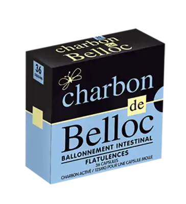 Charbon De Belloc 125 Mg Caps Molle Plq/36 à Chalon-sur-Saône