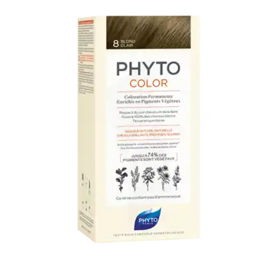 Phytocolor Kit Coloration Permanente 8 Blond Clair à CUISERY