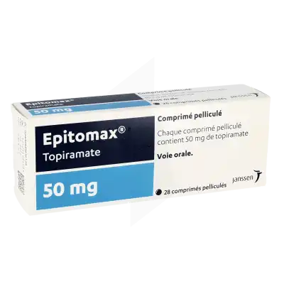 Epitomax 50 Mg, Comprimé Pelliculé à SAINT-PRIEST