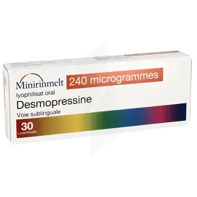 Minirinmelt 240 Microgrammes, Lyophilisat Oral à Saint-Médard-en-Jalles