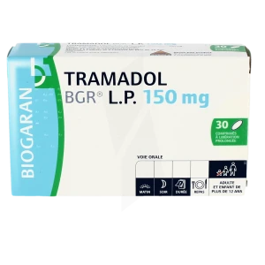 Tramadol Bgr L.p. 150 Mg, Comprimé à Libération Prolongée