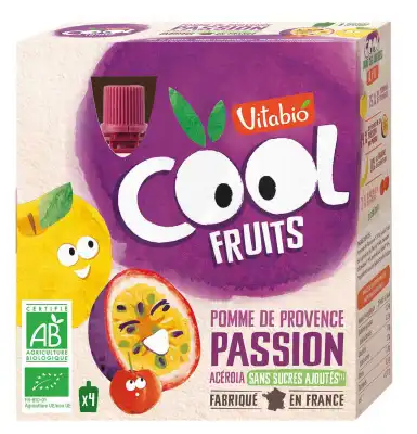 Vitabio Cool Fruits Pomme Passion à CUISERY