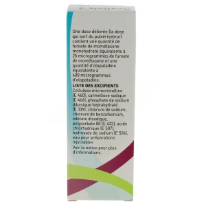 Ryaltris 25 Microgrammes/600 Microgrammes/dose, Suspension Pour Pulvérisation Nasale
