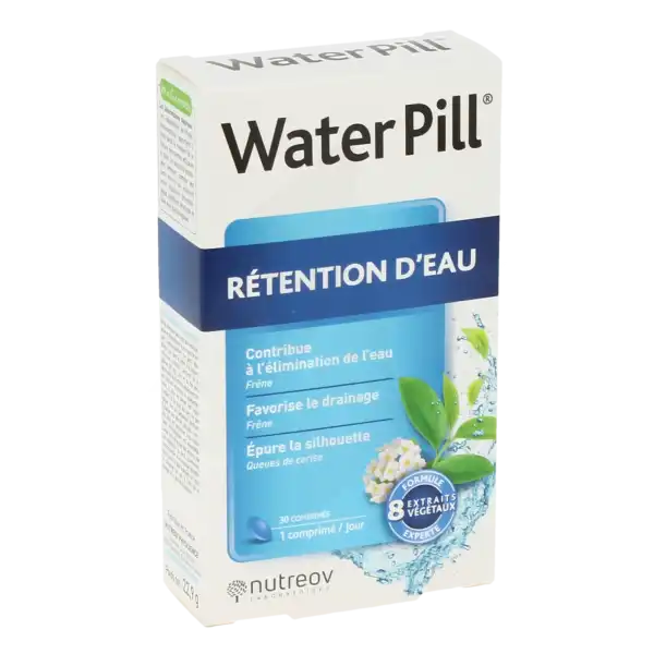 Nutreov Water Pill Rétention D'eau Comprimés B/30