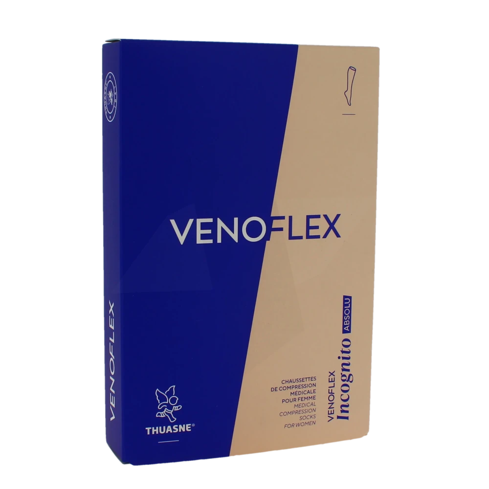 Venoflex Incognito Absolu 2 Chaussette Pied Ouvert Femme Bronze Taille 1n