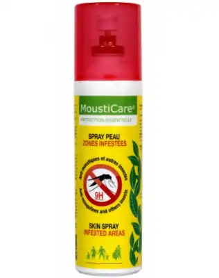 MOUSTICARE PROTECTION NATURELLE SPRAY PEAU ZONES INFESTEES, spray 75 ml