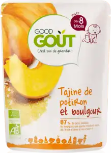 Good Goût Alimentation Infantile Tajine De Potiron Boulgour Sachet/190g à Mimizan