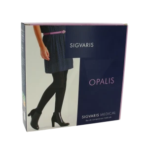 Sigvaris Opalis Collant Classe 2 Noir Normal Xl