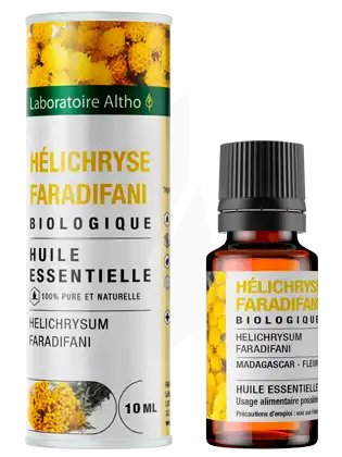 Laboratoire Altho Huile Essentielle Hélichryse Faradifani Bio 10ml