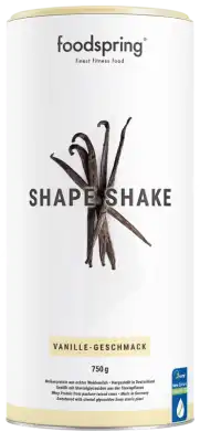 Foodspring shape shake vanille