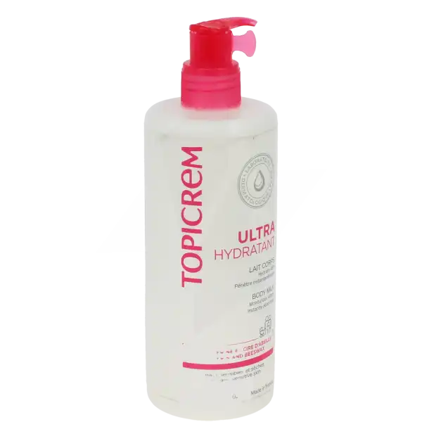 Topicrem Ultra-hydratation Corps Lait Ultra-hydratant Fl Pompe/500ml