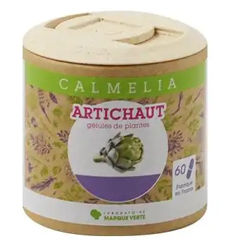 Calmelia Artichaut 240mg Gélules  Boîte De 60 à Montluçon