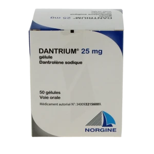 Dantrium 25 Mg, Gélule